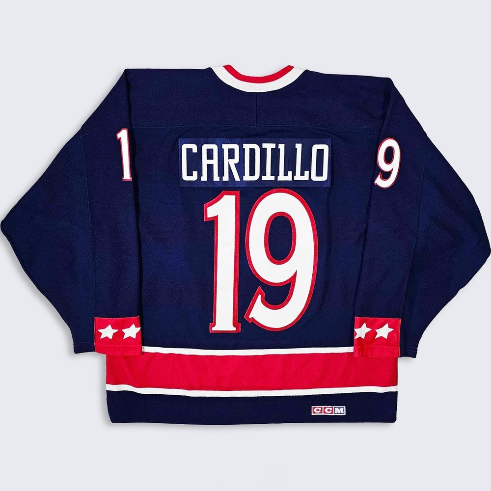 Vineland Patriots Vintage 90s CCM Hockey Jersey - Picture 2 of 8